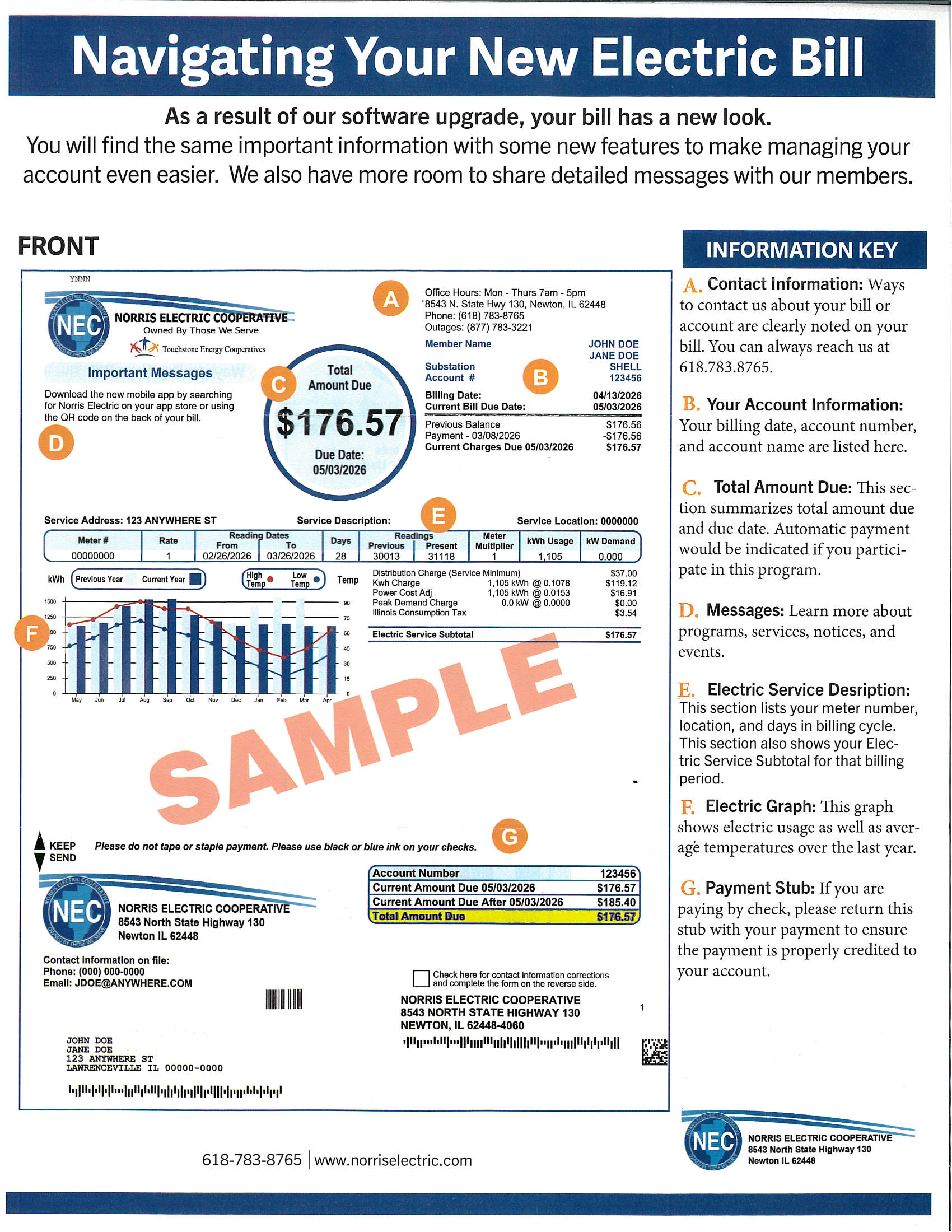 navigate bill page 1