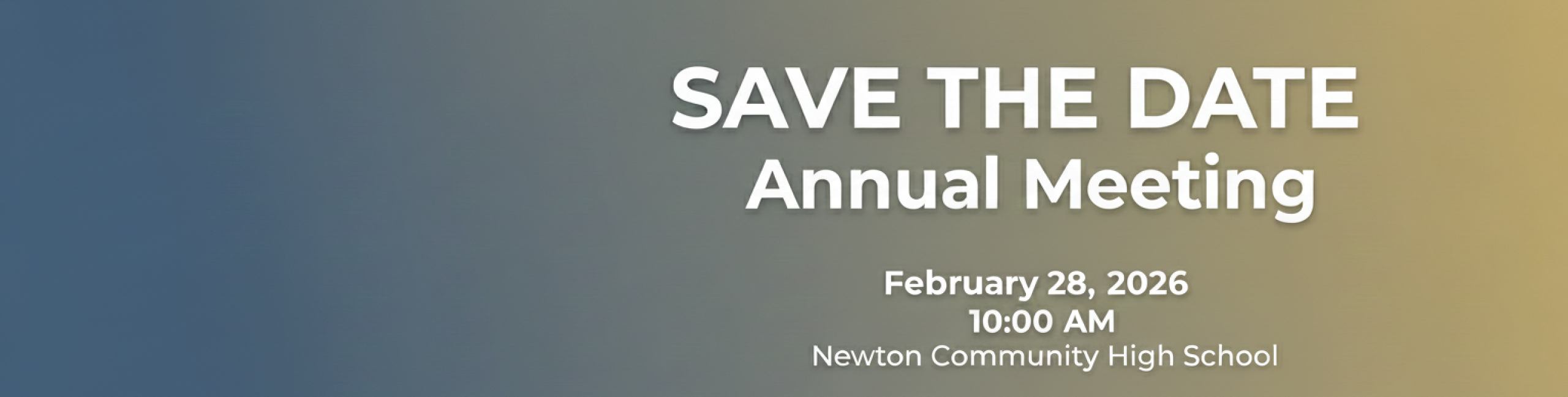 annual meeting banner